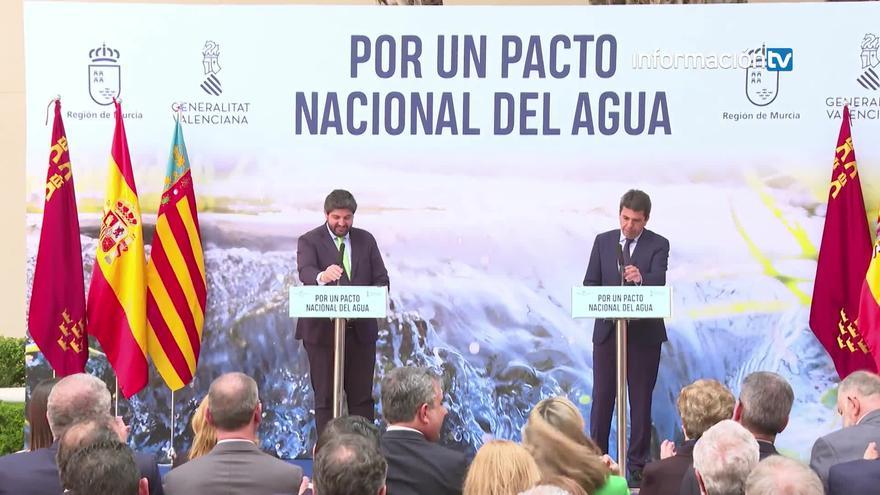 La Comunidad Valenciana y Murcia sellan una alianza para impulsar un Pacto Nacional del Agua