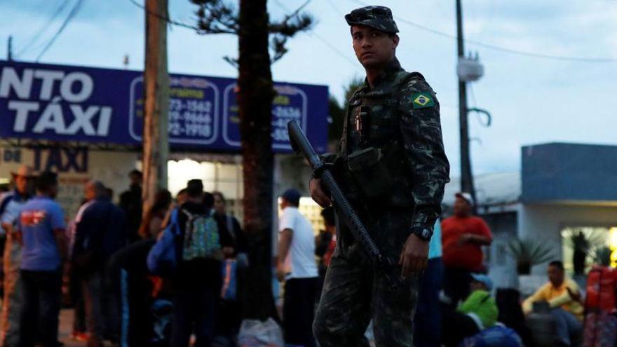 Brasil mantendrá las tropas federales en estado fronterizo con Venezuela