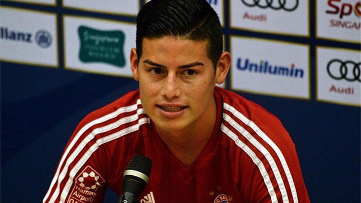 James Rodríguez dejó el Madrid por el Bayern con el objetivo de ganar títulos