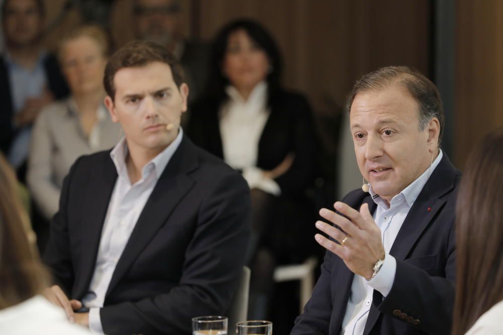 Albert Rivera presenta a Joan Mesquida como candidato de Ciudadanos al Congreso por Baleares