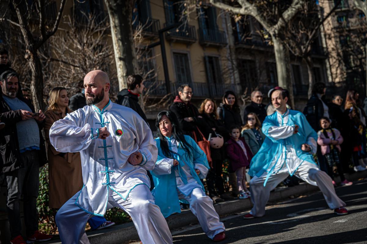 Barcelona celebra el Año Nuevo Chino