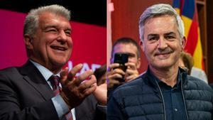 Joan Laporta y Víctor Font