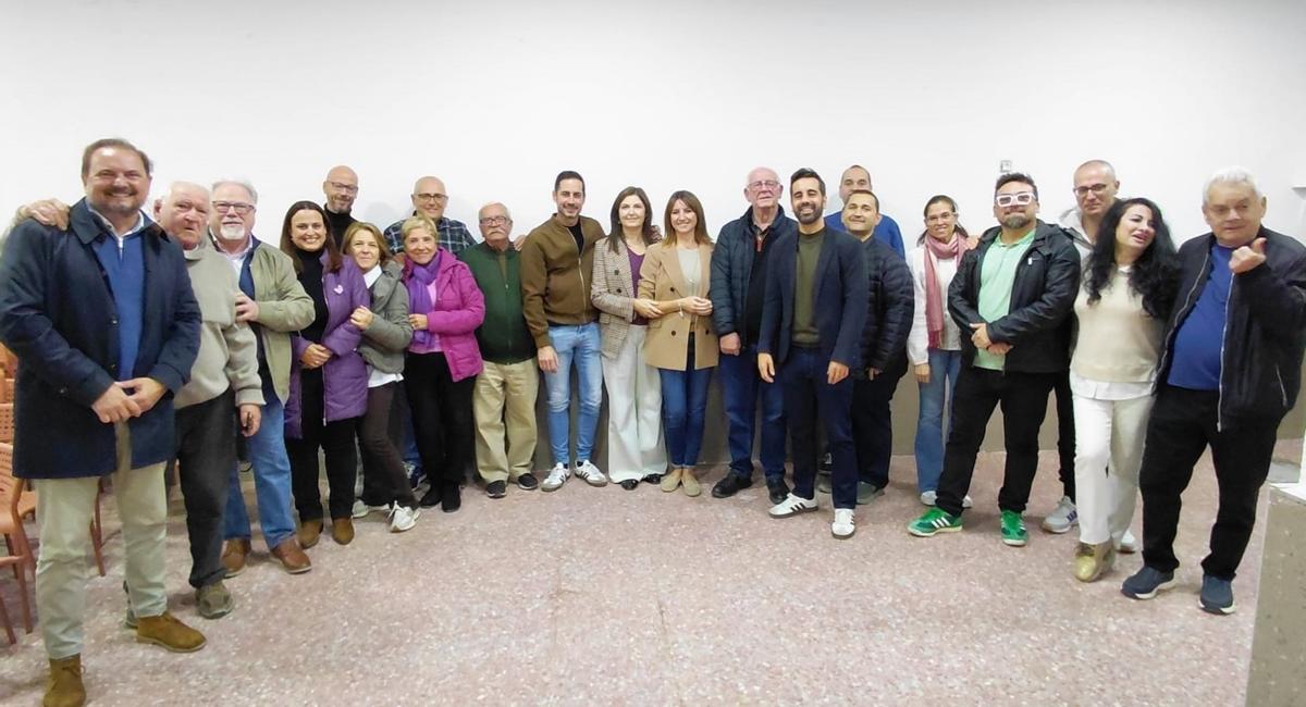 La nueva ejecutiva con cargos del PSPV