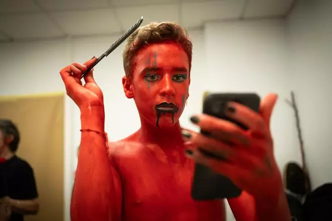 Representación de las Burras de Güímar