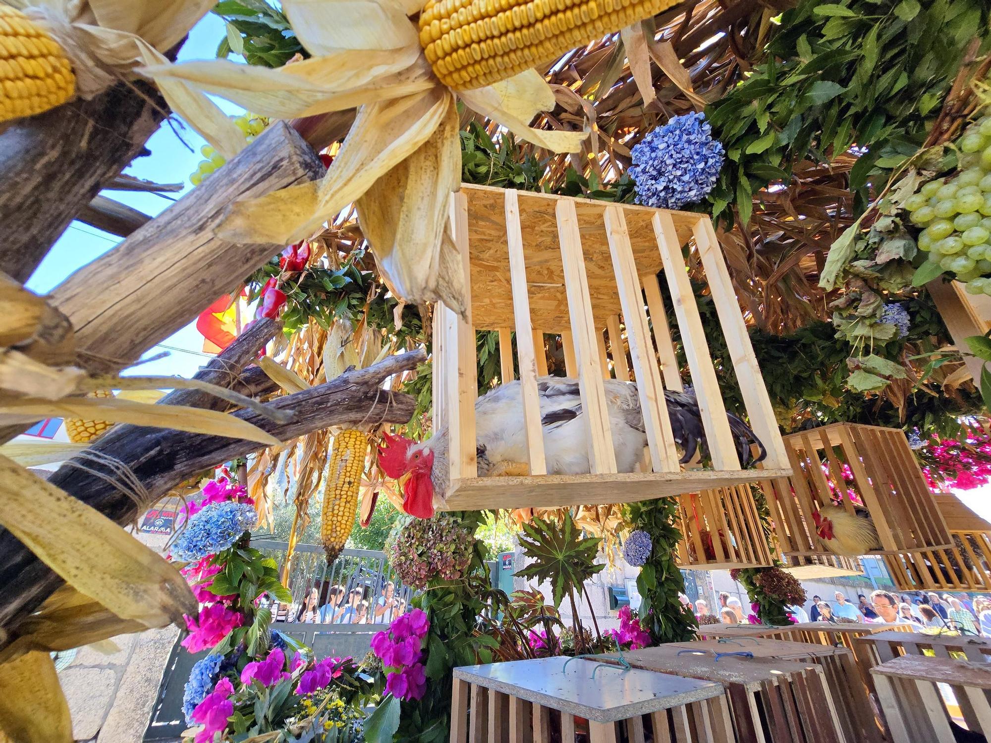 Tradicional procesión en San Miguel de Peitieiros