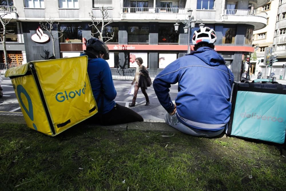 Así viven los asturianos el primer día de alarma