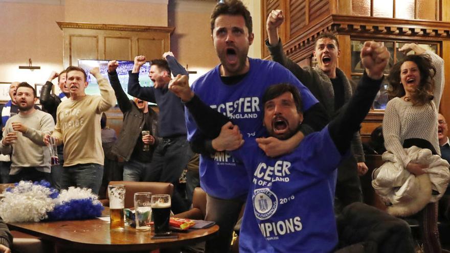 El Leicester se proclama campeón de la Premier League