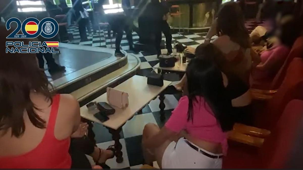 Operación contra la explotación sexual en Málaga