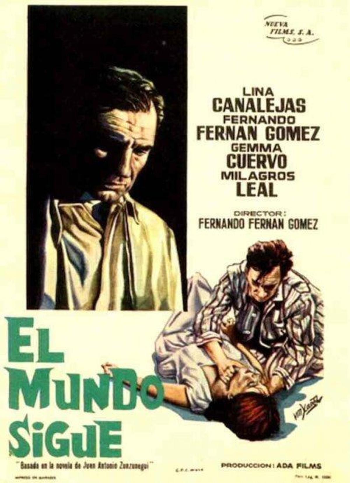 Cartel de la película de Fernán Gómez.