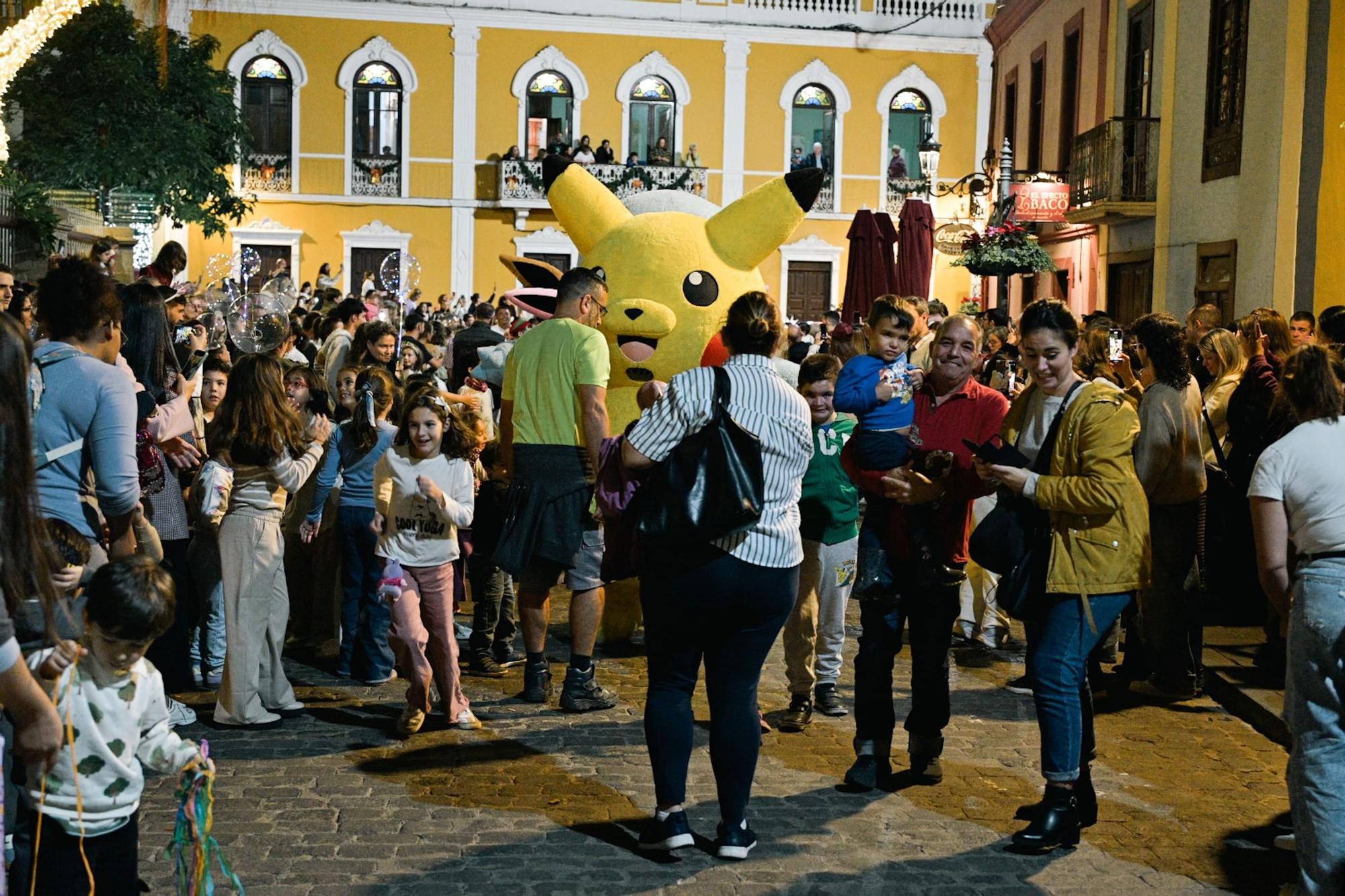 Gáldar brilla en su encendido navideño