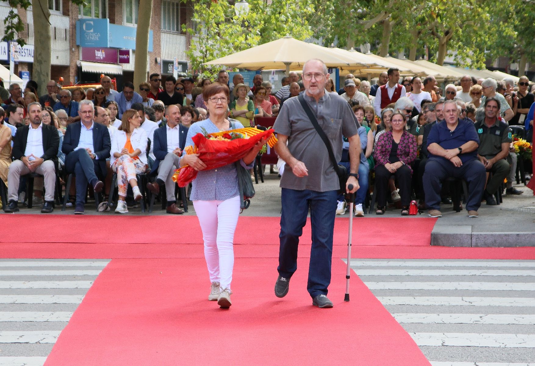 Així ha estat l'acte institucional per la Diada a Manresa