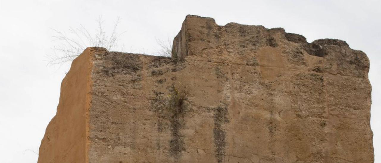 El muro que todavía se conserva de la antigua Casa de Rei. | PERALES IBORRA