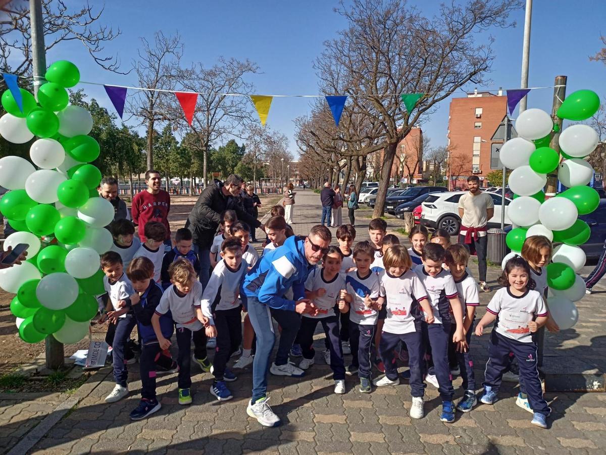 Carrera en el colegio Maristas-Cervantes.