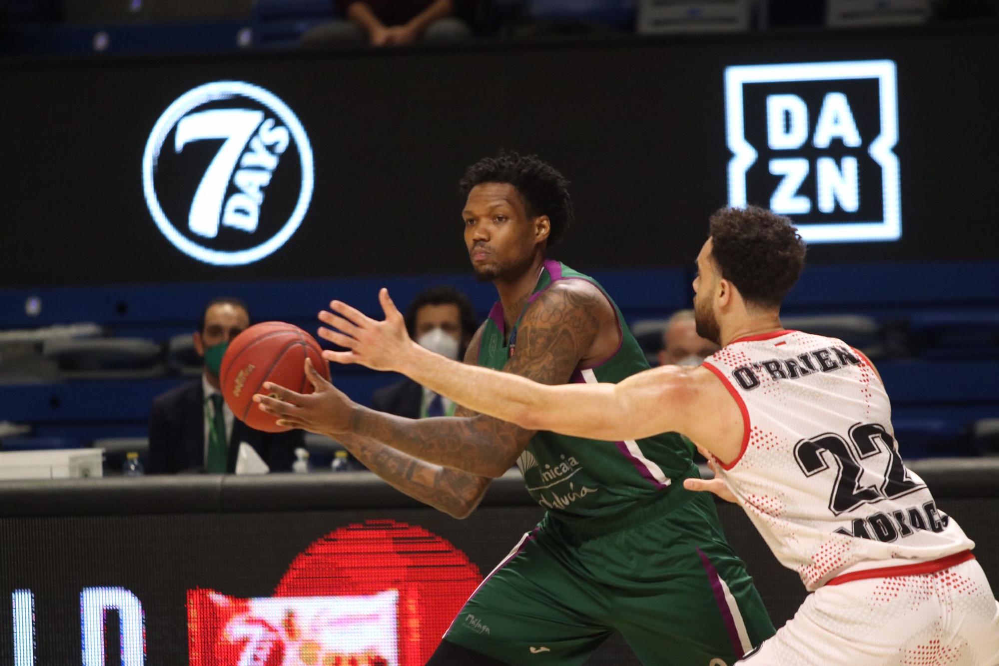 El Unicaja se despide de la Eurocup con una derrota contra el Mónaco.