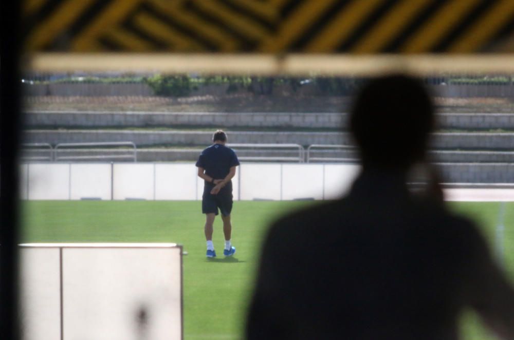 Primer entrenamiento del Málaga CF 2016/17