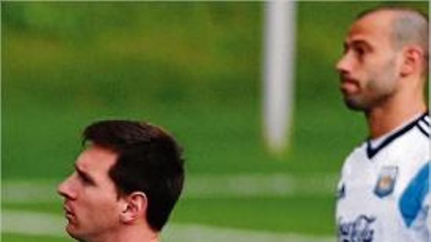 Mascherano i Messi són inseparables al Barça i a la selecció.