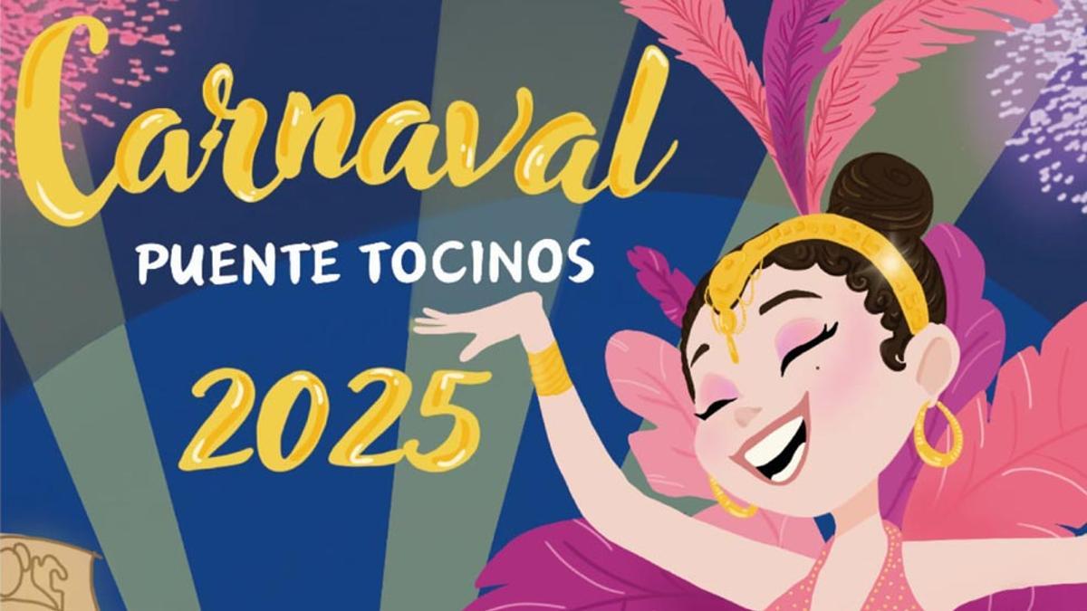Cartel anuncidor del Carnaval de Puente Tocinos