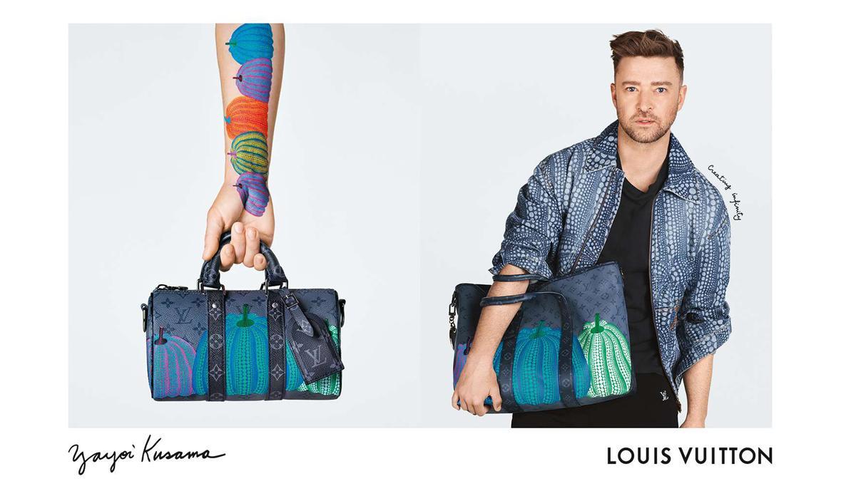 Justin Timberlake en la campaña de Louis Vuitton, retratado por Steven Meisel