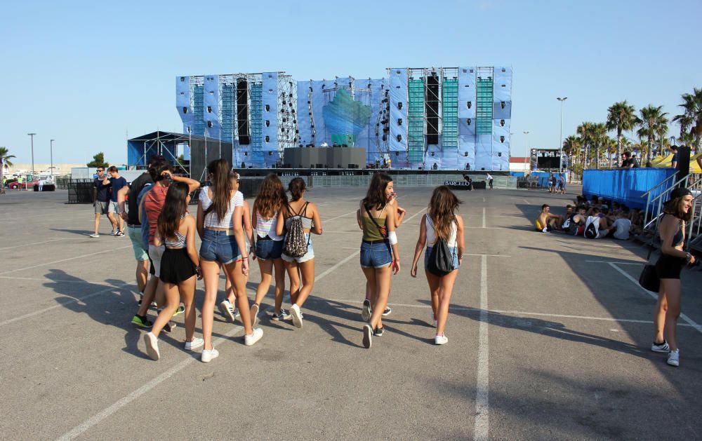 Apertura de puertas del Marenostrum Music Festival 2016