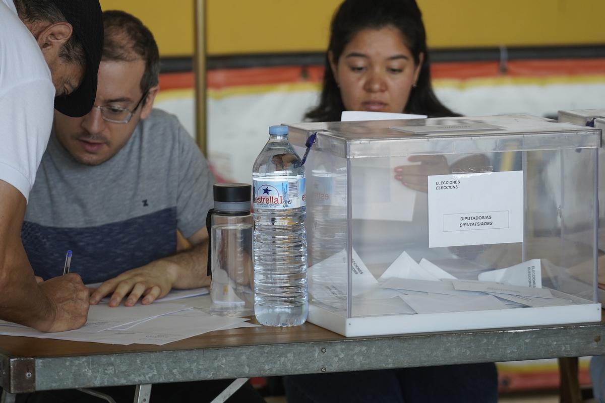 Votacions a les eleccions generals del 23J a la ciutat de Girona