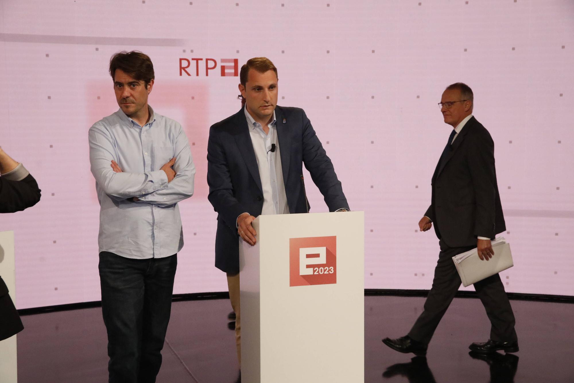 En imágenes: Debate de los candidatos a la presidencia del Principado