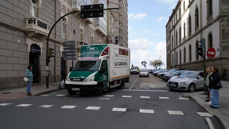 Modesta Goicouría, vía junto a Rubine por la que los buses circularán en ambas direcciones.  | // M. MIRAMONTES