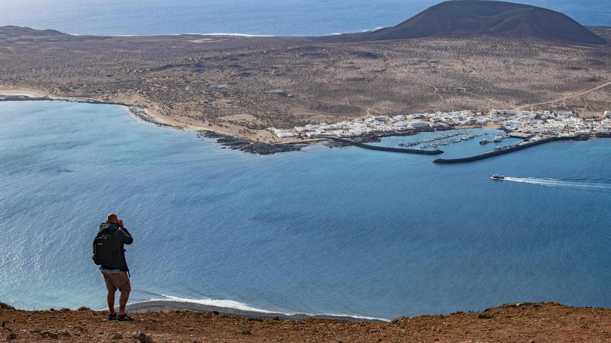 Periodistas portugueses en La Graciosa