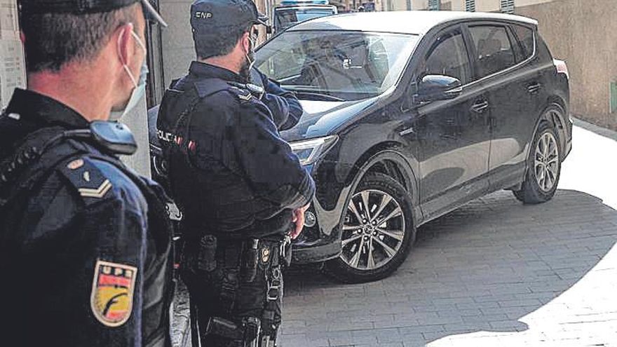 Coche que trasladó al denunciante.