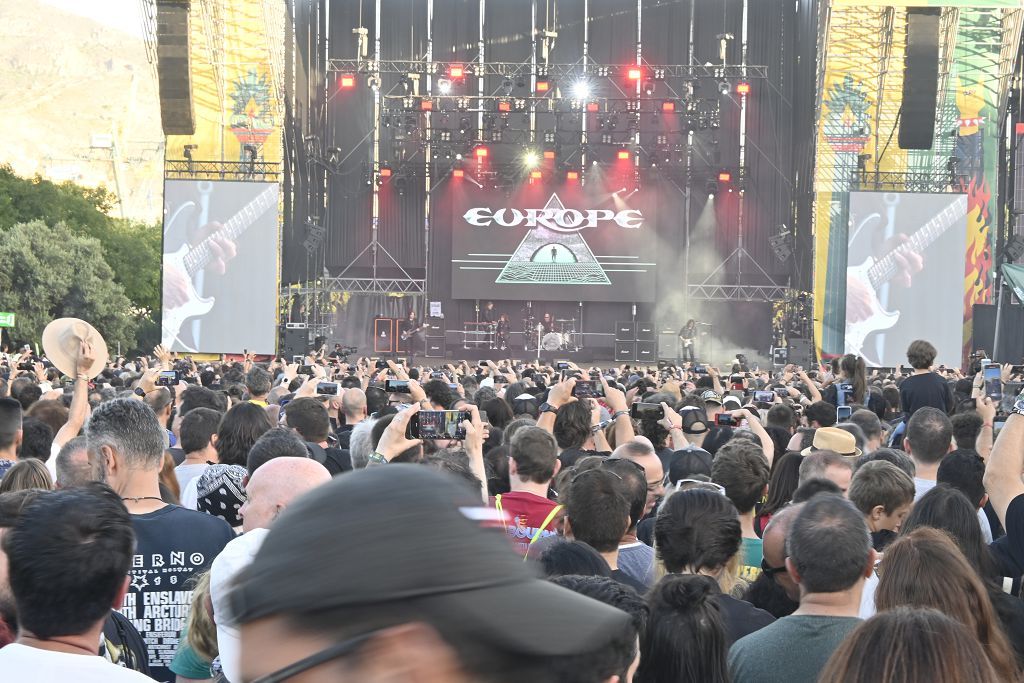 Ambiente de la segunda jornada del Rock Imperium Festival en Cartagena