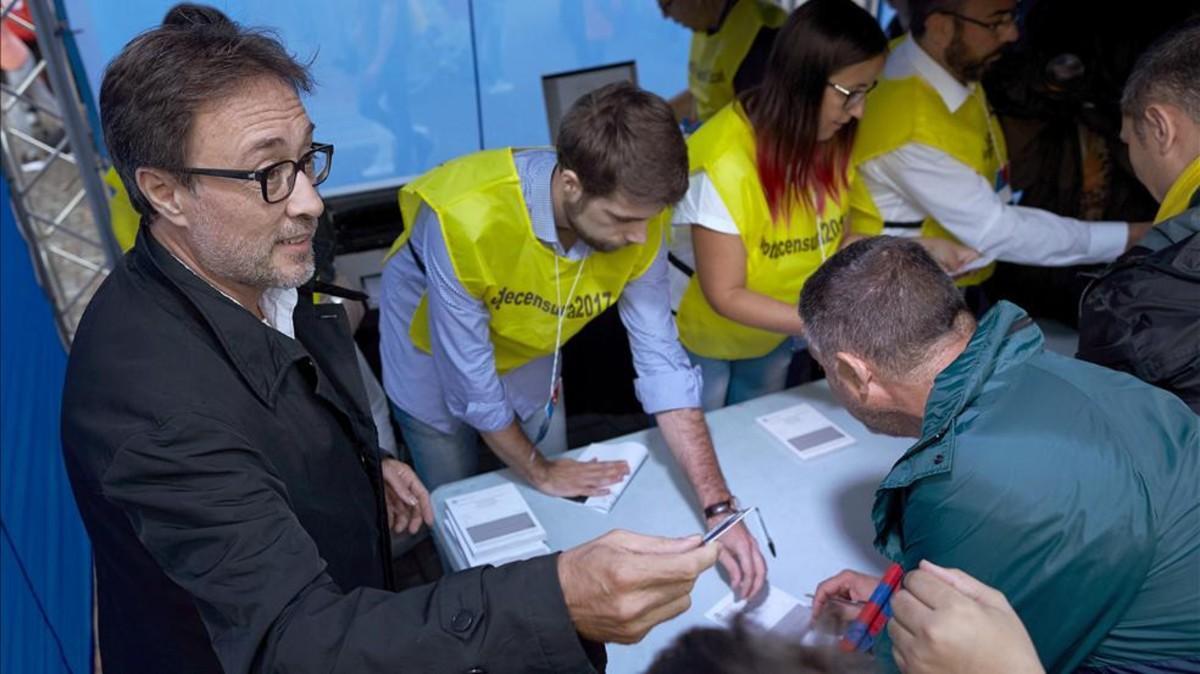 Benedito, el sábado en el Camp Nou