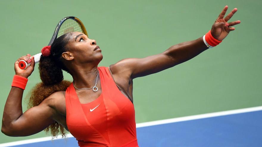 Serena Williams lluita contra el temps