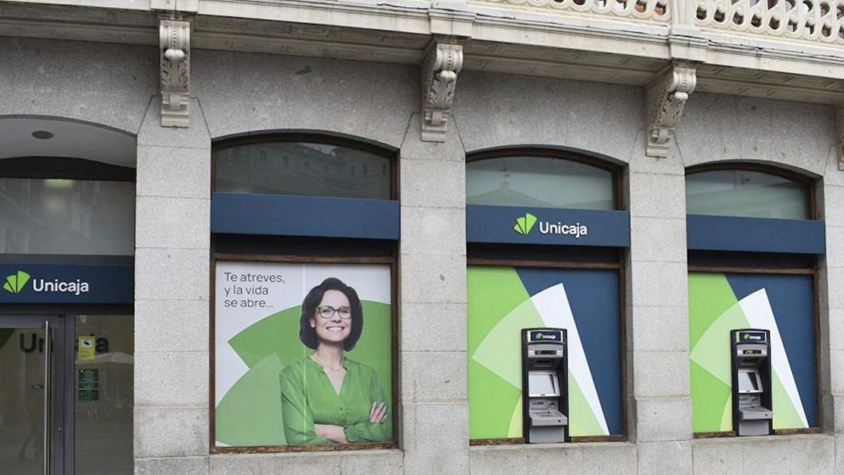 Una oficina de Unicaja.