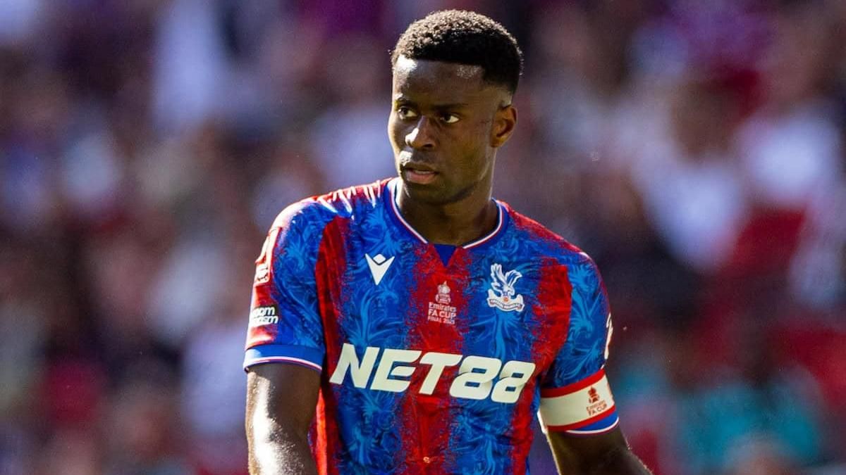Marc Guehi enfado con el Crystal Palace