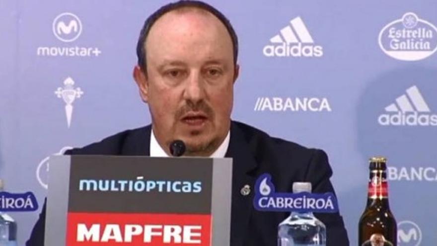 Rafa Benítez: "Lo que más me ha gustado es el resultado"