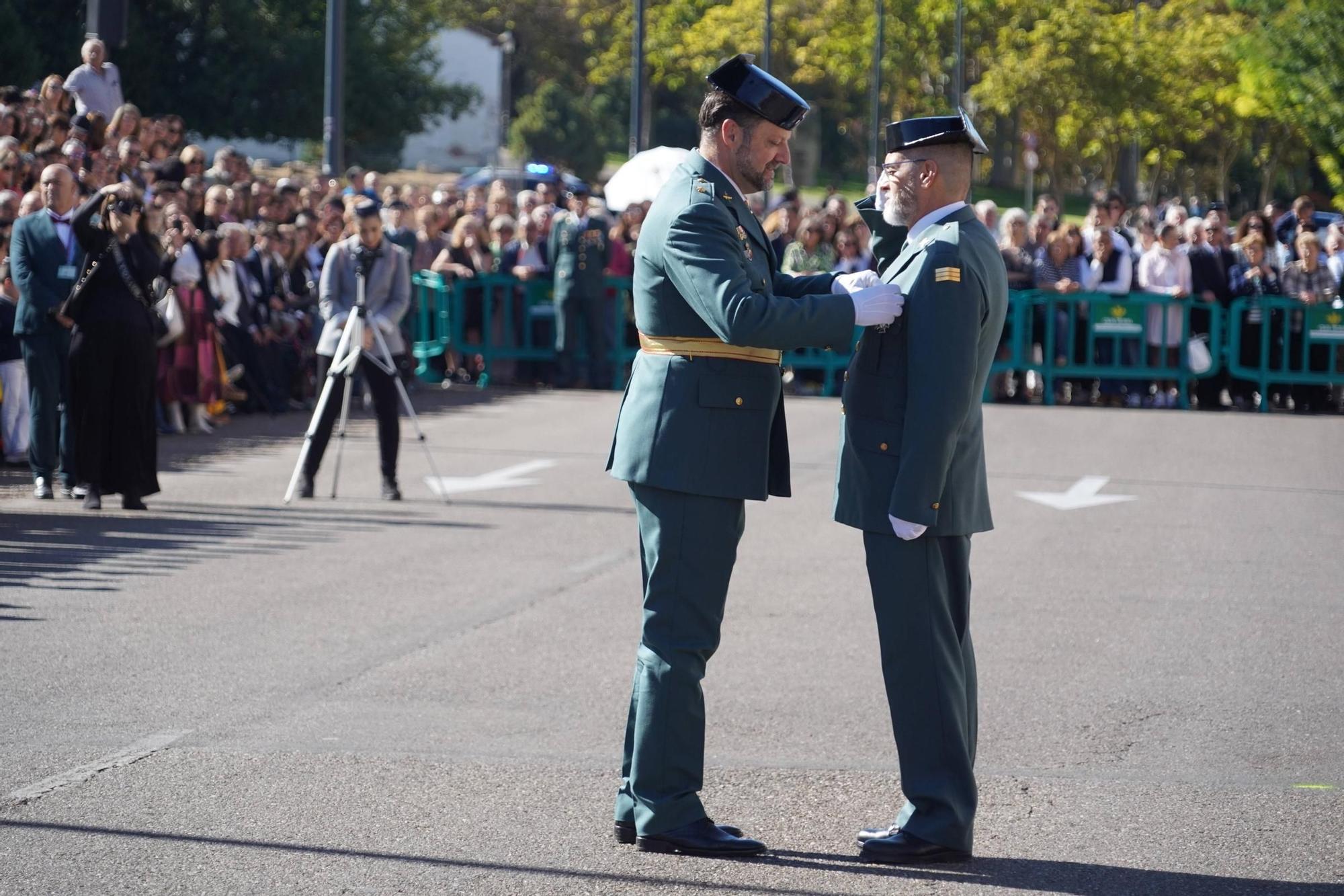 La Guardia Civil de Zamora honra a su patrona la Virgen del Pilar