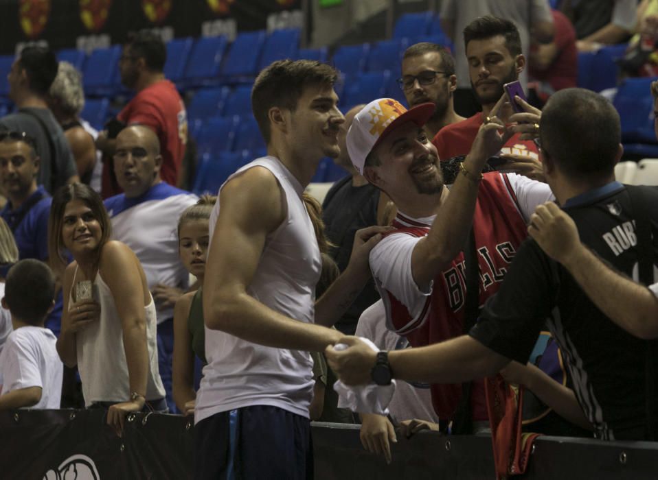 08/08/2017 deportes  partido entre la selección española  de Baloncesto contra Tunez