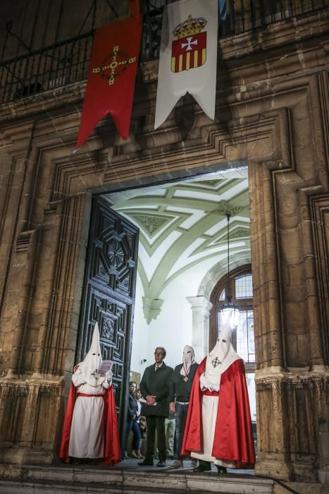 Procesión del Jesús Cautivo en la Semana Santa de Oviedo