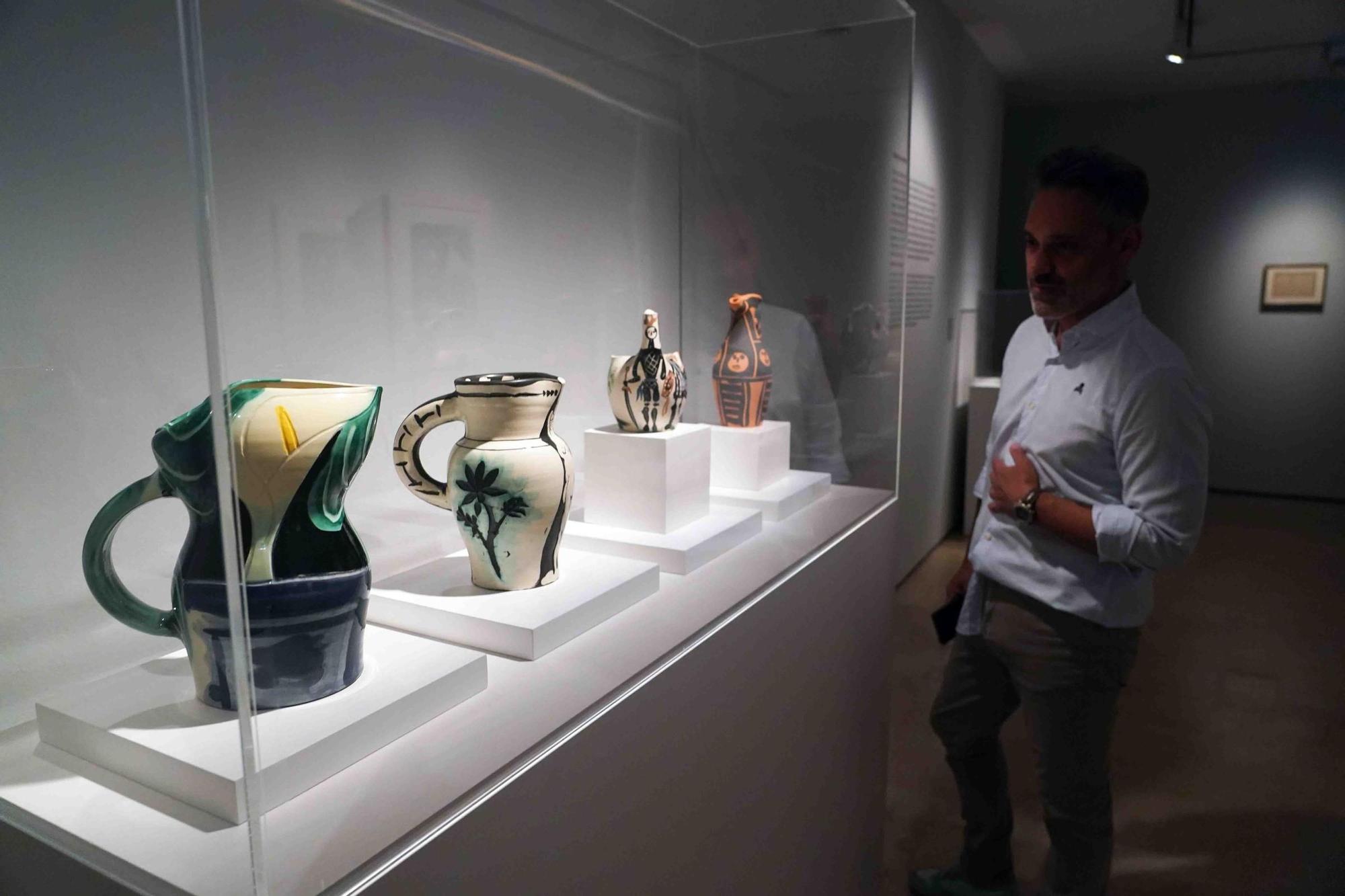 La exposición titulada 'Picasso: imágenes cerámicas', ya visitable en la Casa Natal de Picasso.