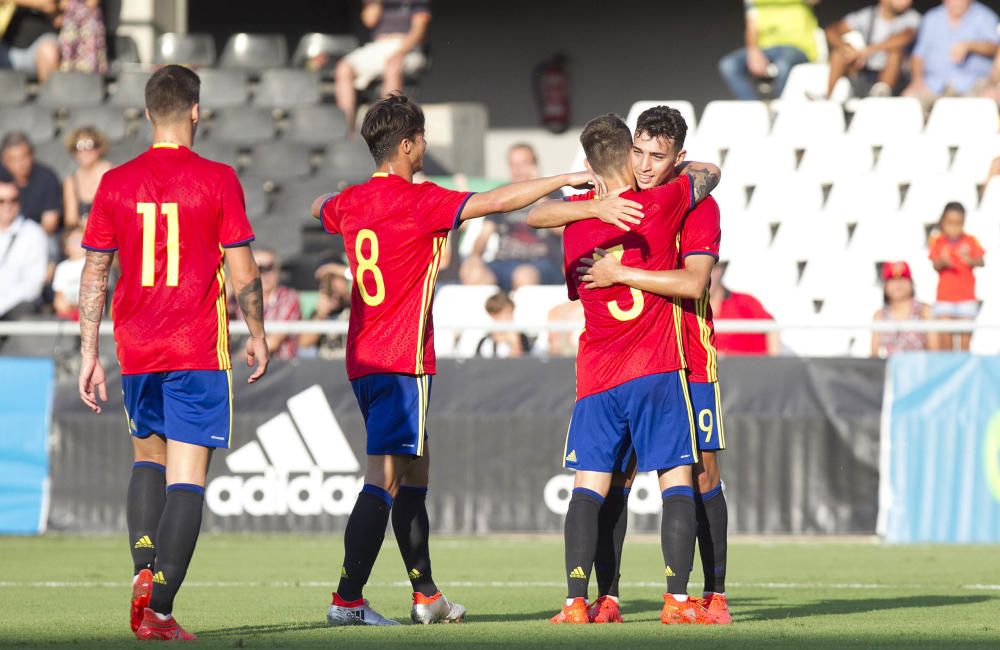 España sub 21 - San Marino en Castalia