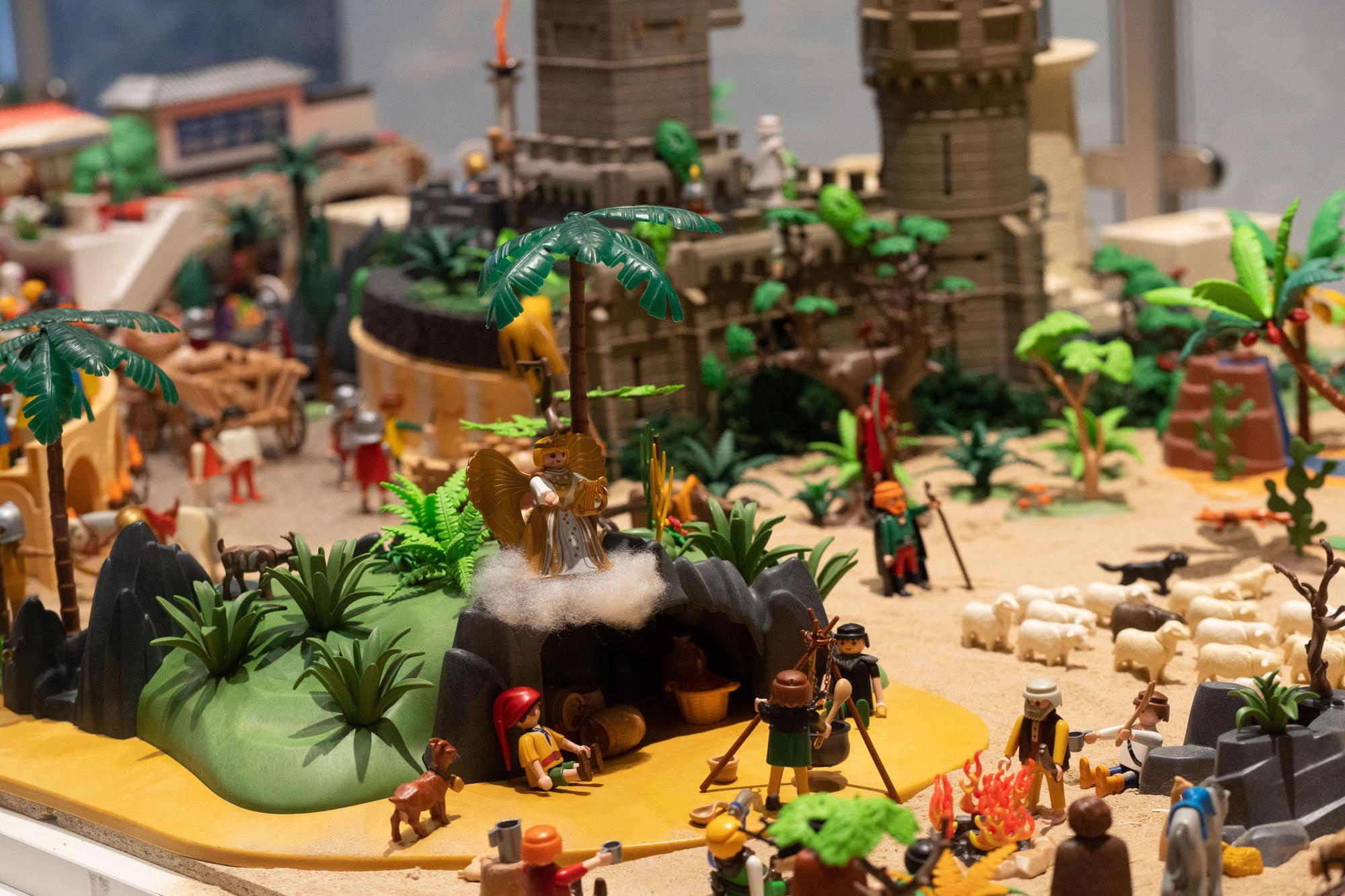 Belén de Playmobil en el Museo Etnográfico