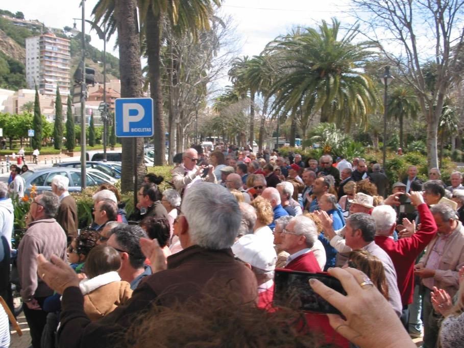 Manifestación contra el impuesto de sucesiones