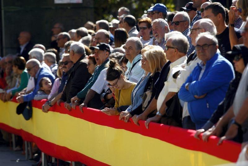 La Guardia Civil rinde homenaje a la Virgen del Pilar, su patrona.