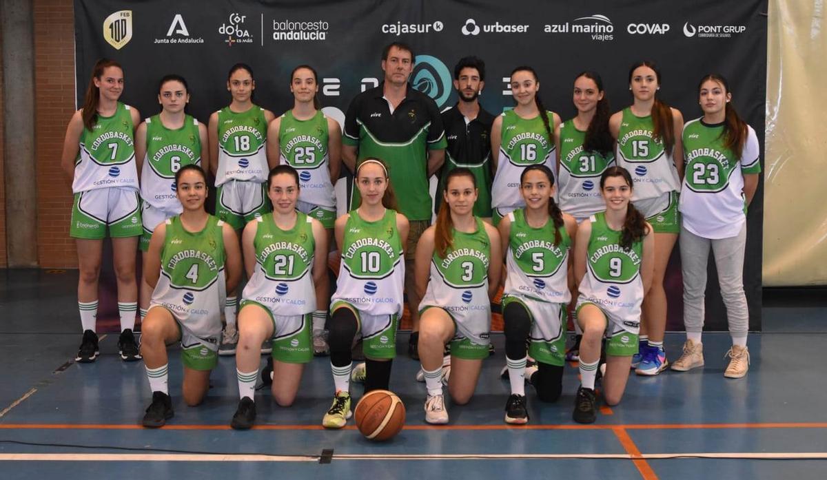 Cordobasket cadete femenino de baloncesto.