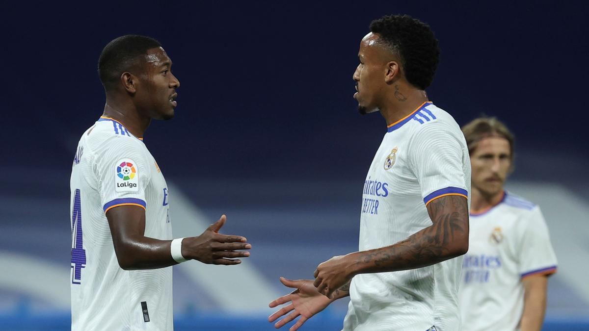 Alaba y Militao no han logrado alcanzar un buen nivel de entendimiento