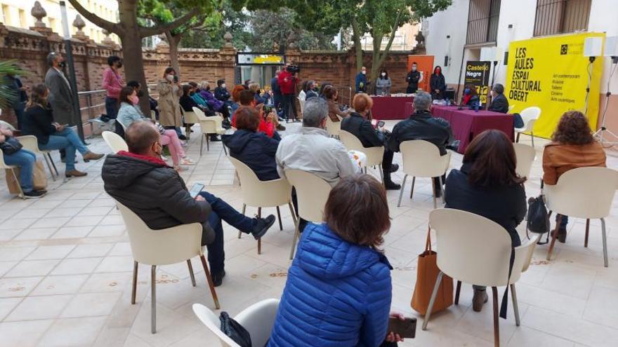 Imagen del acto del pasado año en el que Rosa Montero recibió el galardón que concede Castelló Negre. | MEDITERRÁNEO