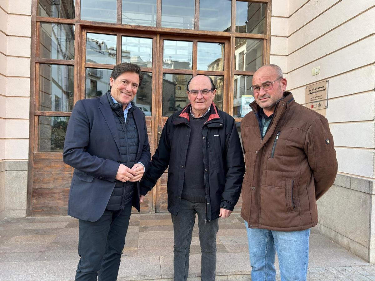 José Antonio Redolat, Jaime Martínez y Leonardo Gil