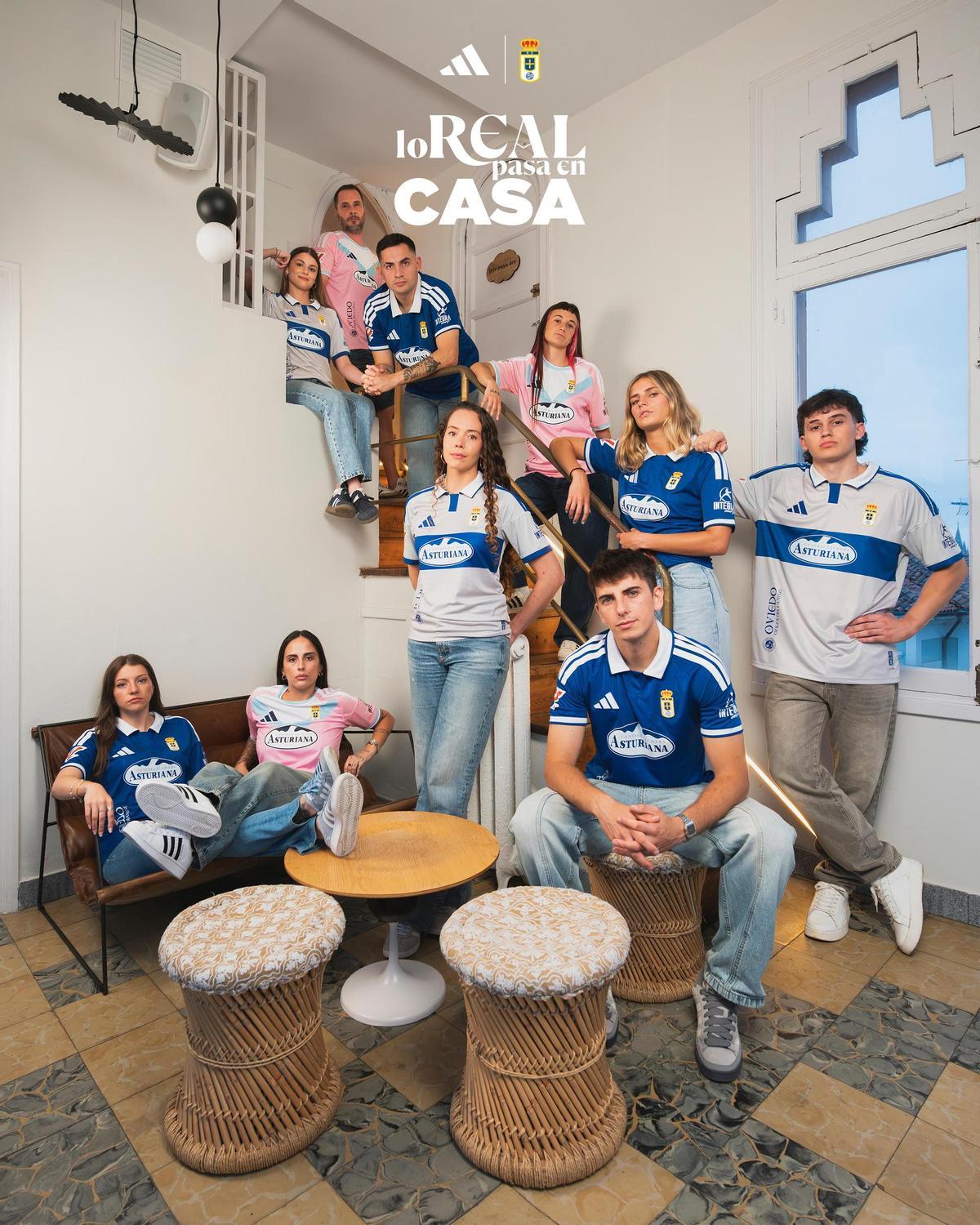 EN IMÁGENES: Las nuevas camisetas del Real Oviedo para la temporada 2026/27