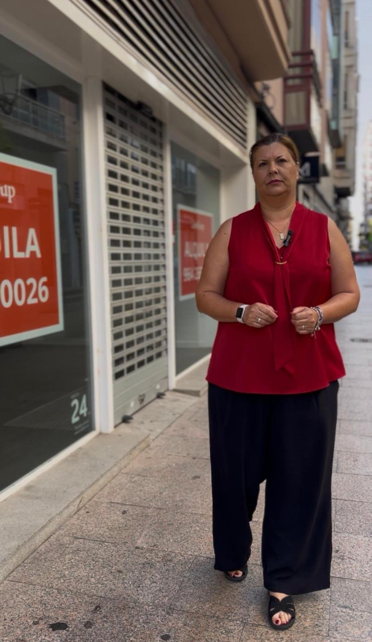 Patricia Puerta, portavoz del grupo municipal socialista en el Ayuntamiento de Castelló