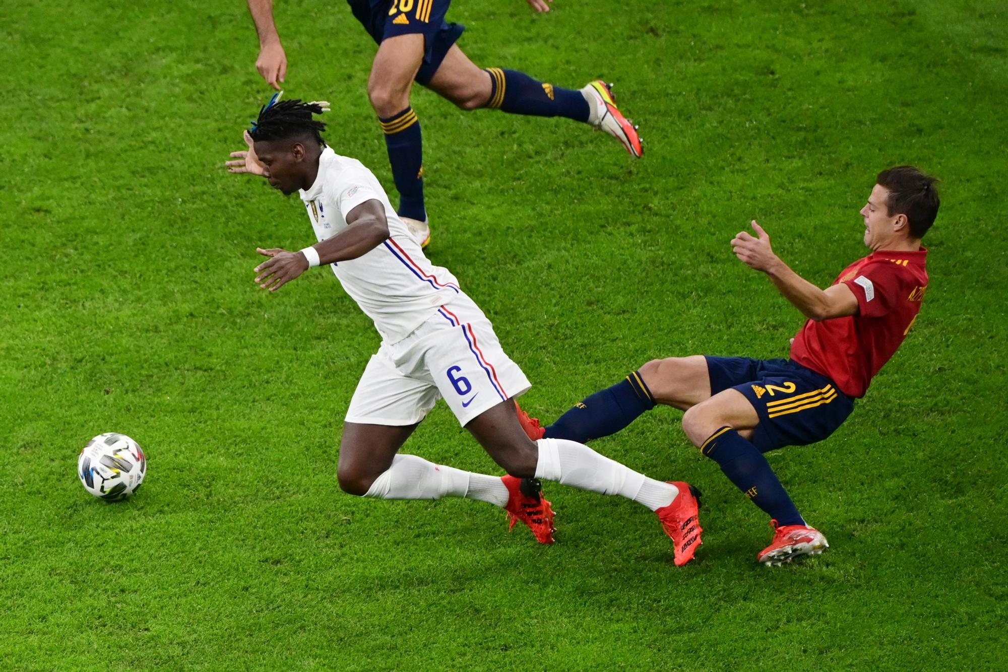 Final de la Liga de Naciones: España - Francia, en imágenes