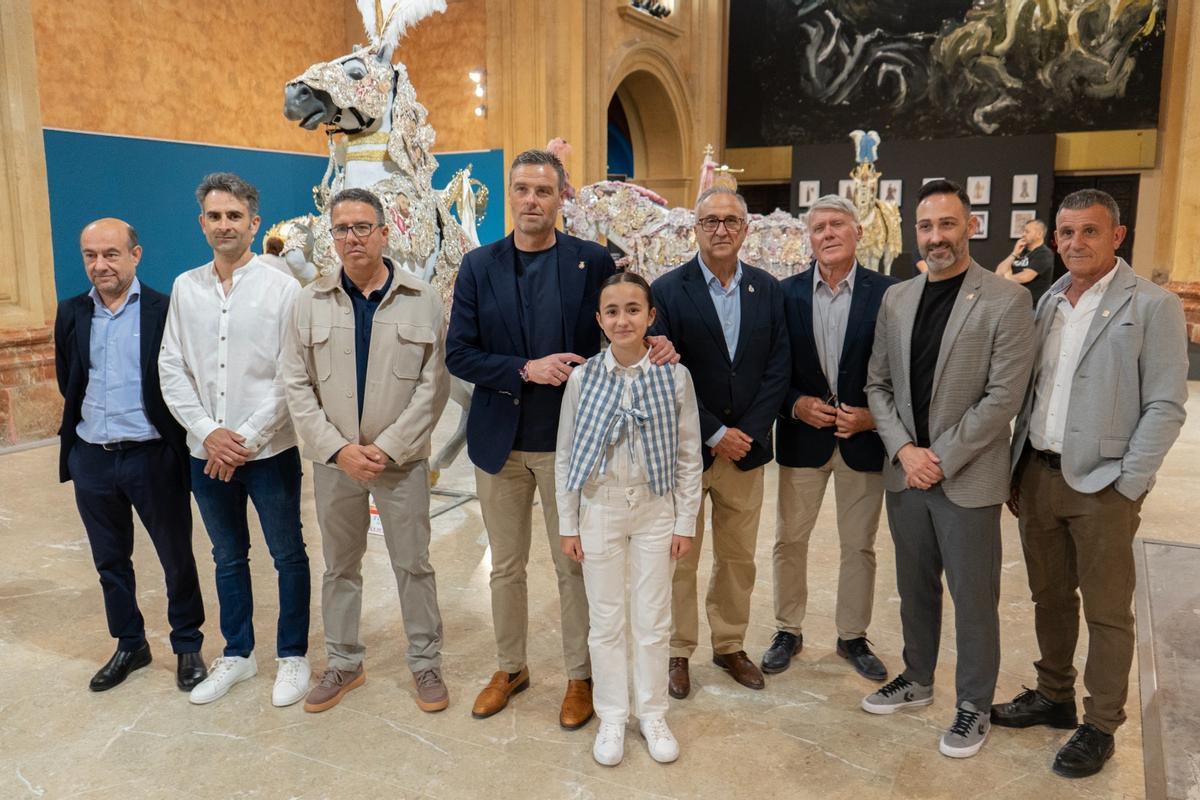 Inauguración de la exposición de los Caballos del Vino en Caravaca